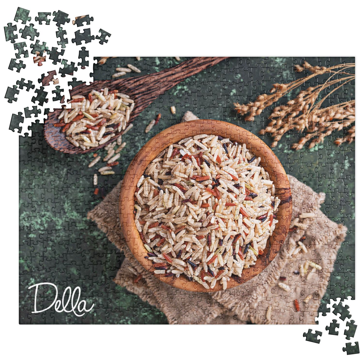 Mixed Brown & Wild Rice Puzzle