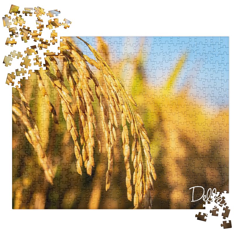 Rice Field Kitchen Art - Jigsaw puzzle