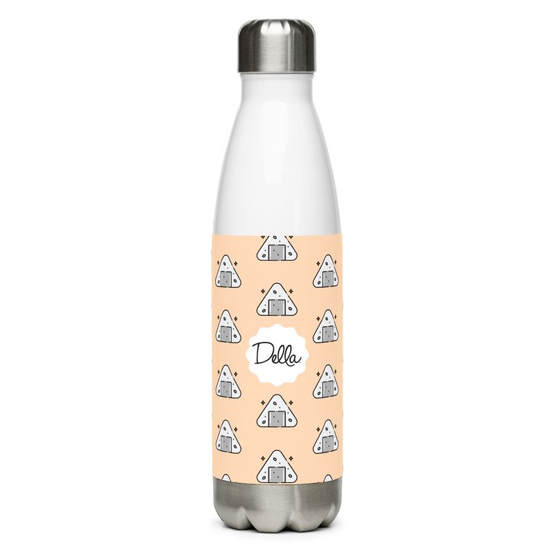 Orange Cream Onigiri Stainless Steel Water Bottle