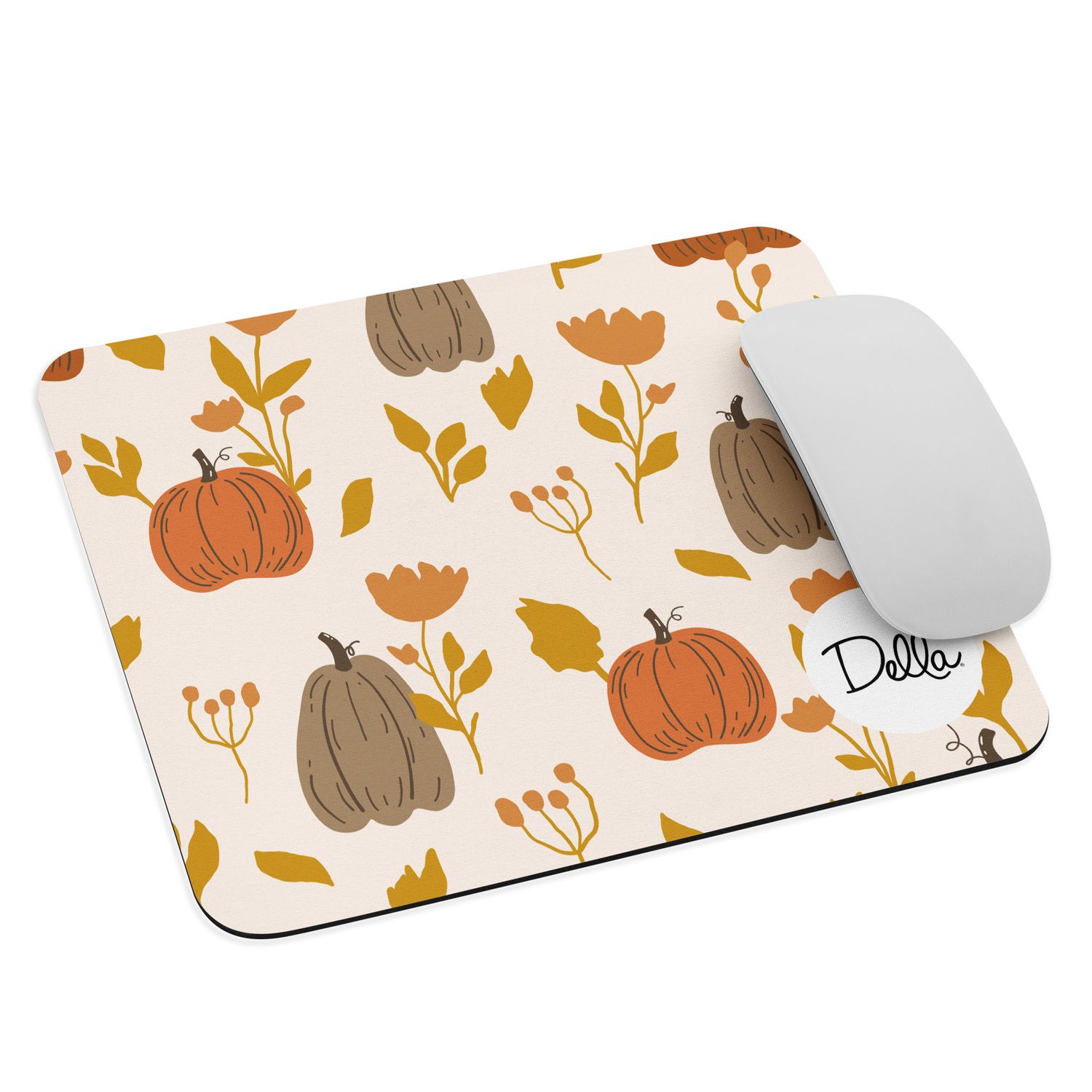 Pumpkin Theme Mouse Pad