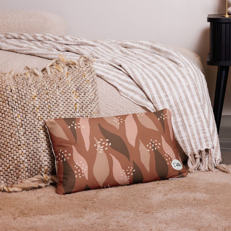 Fall Retro Leaves Pillow Case