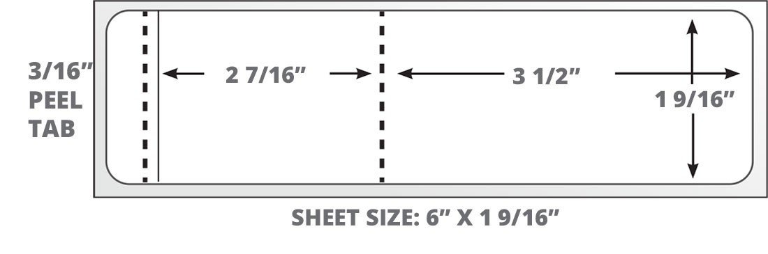 IM/IH/IX METER ​SINGLE STRIP TAPES