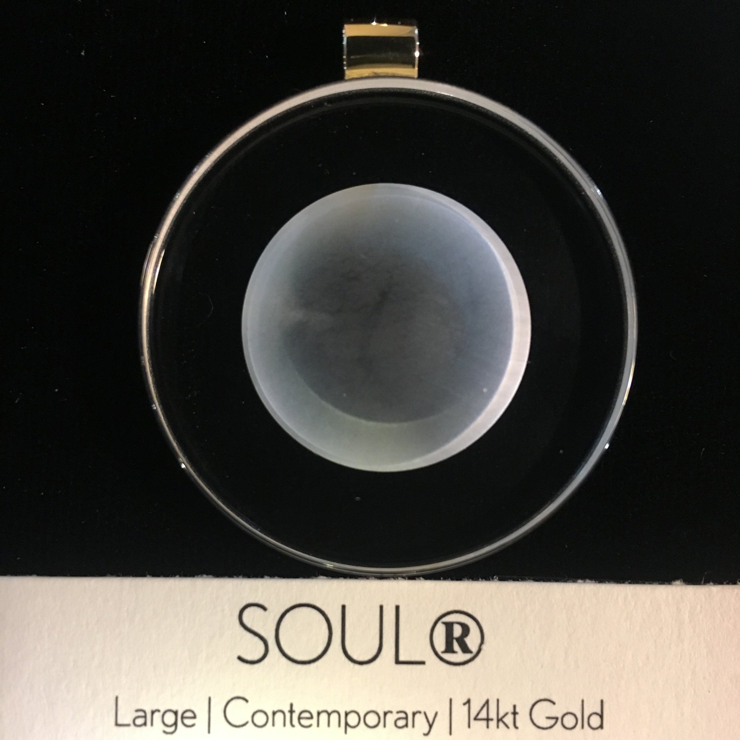 15: SOUL® Large Contemporary 14kt Yellow Gold