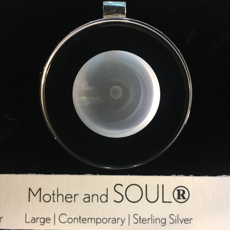 33: Mother and SOUL® Large Contemporary Sterling Silver