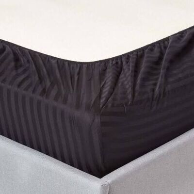 2 Fitted Sheets Set with  Pillow Cases - 250 T.C