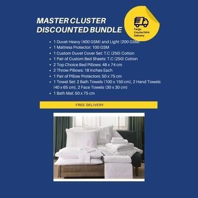 Master Bedding Cluster Discounted Bundle