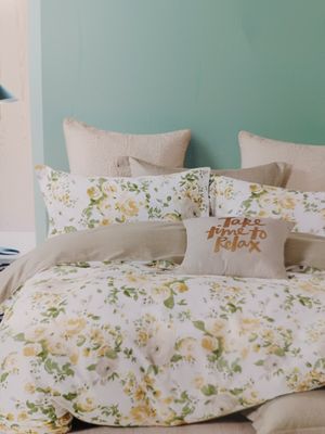 Bedsheet 2 Flat Sheets + Pillow cases - 400 T.C. Print (Cotton)