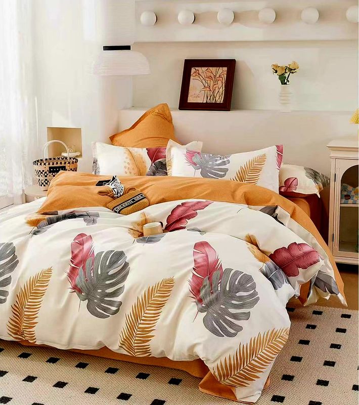 Bedsheet Set -2 Flat Sheets Set - 400 T.C. Print 100% Cotton