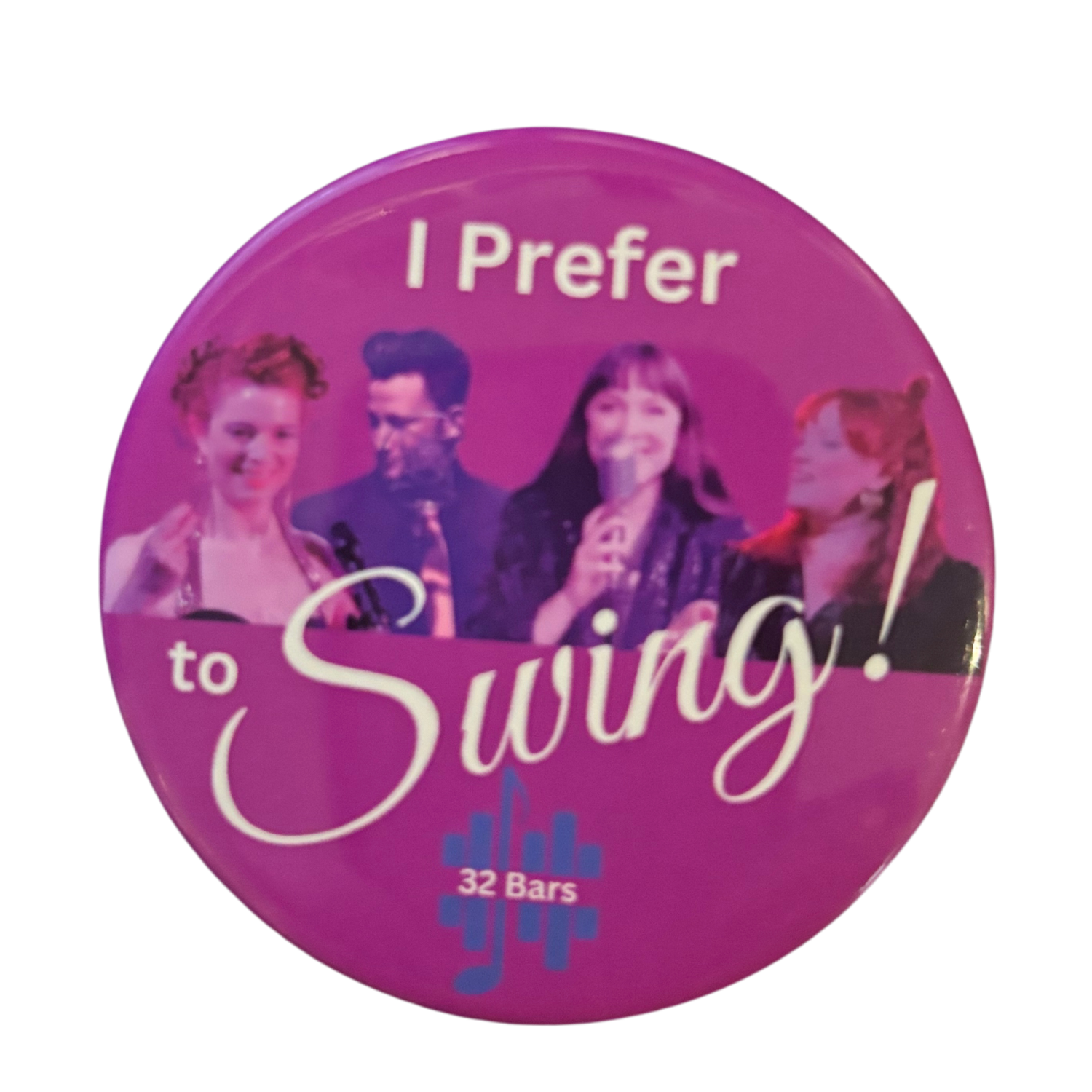 Badge - I Prefer to Swing
