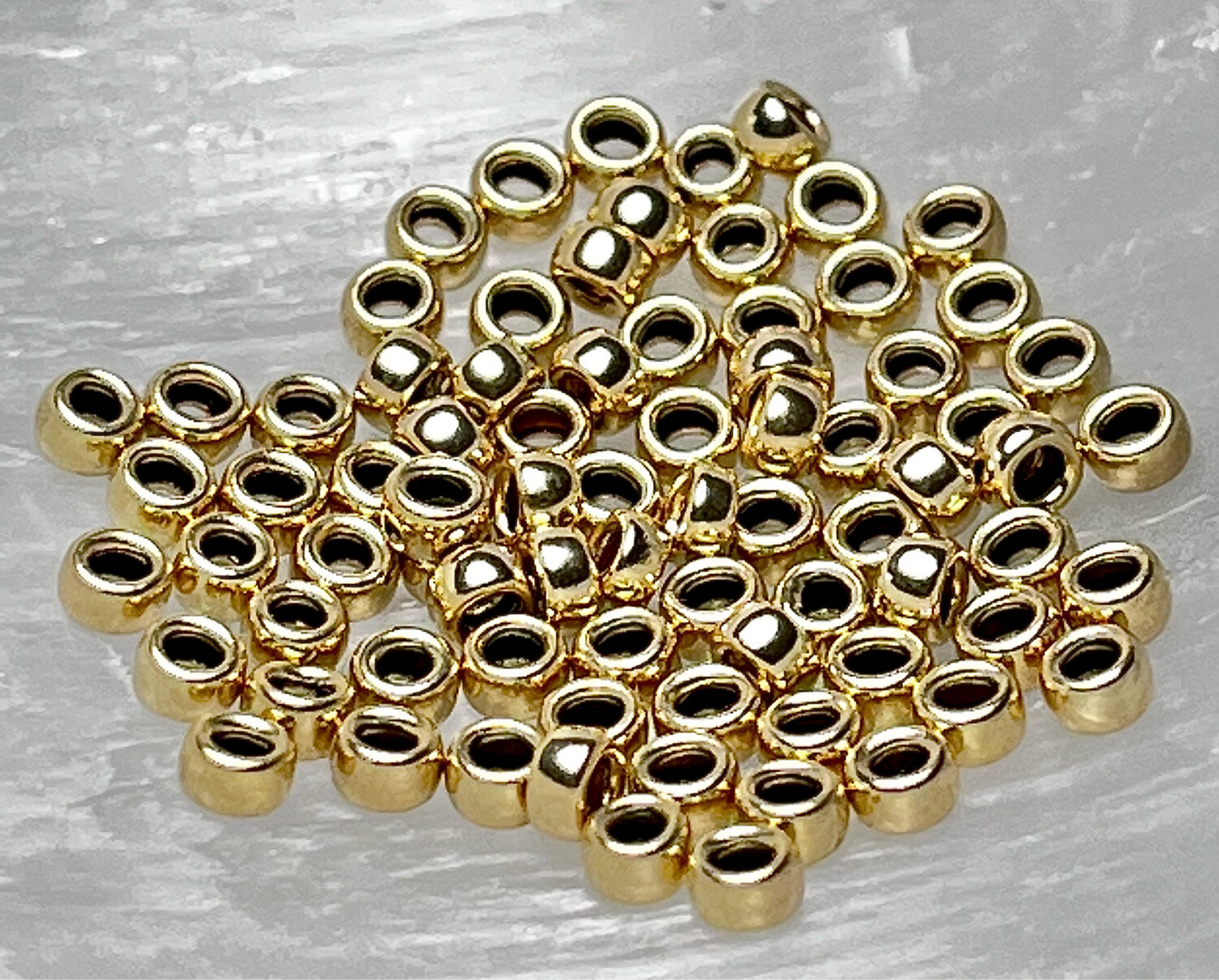 10 Karat Real Gold Spacer 