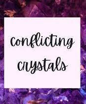 Which Crystals Should Not Be Together?