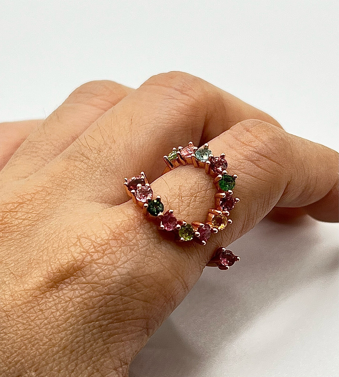 Natural Tourmaline Ring