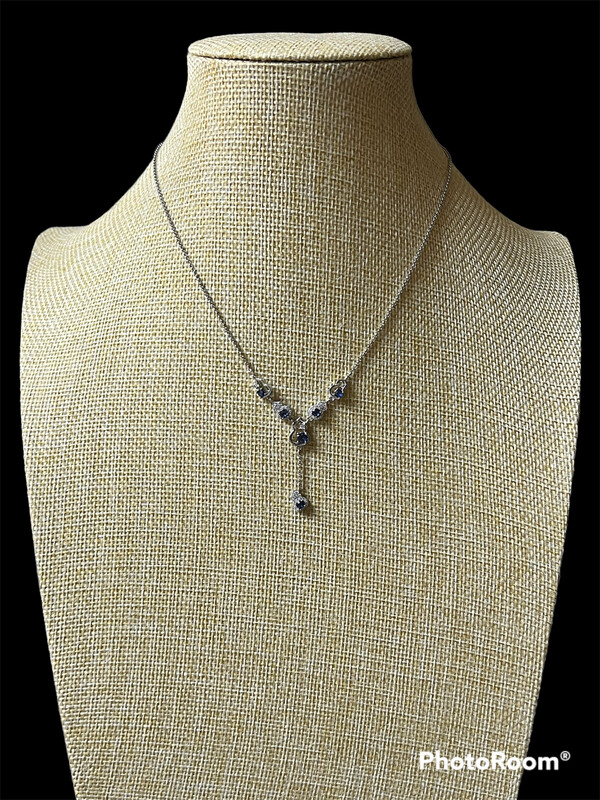 Natural Sapphire Wu Lu Necklace