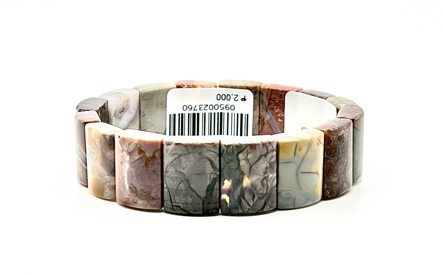 Natural Alashan Agate Soft Bangle