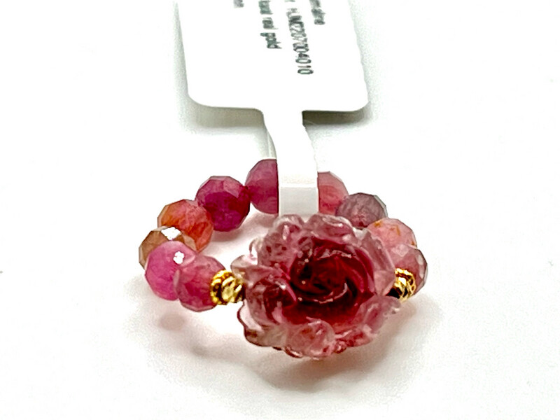 Natural Tourmaline Ring - 18K