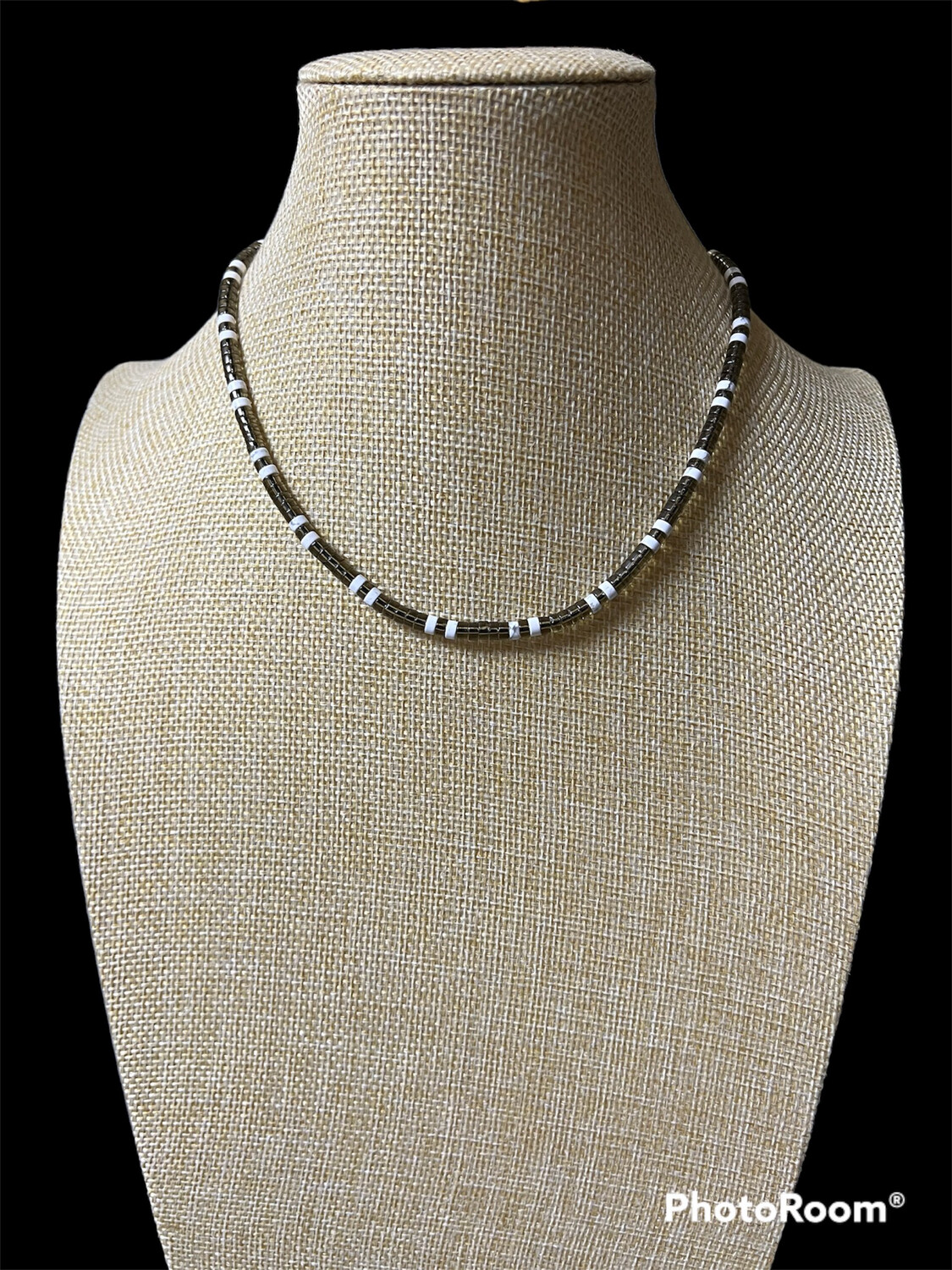 Natural Smoky Quartz &amp; Howlite