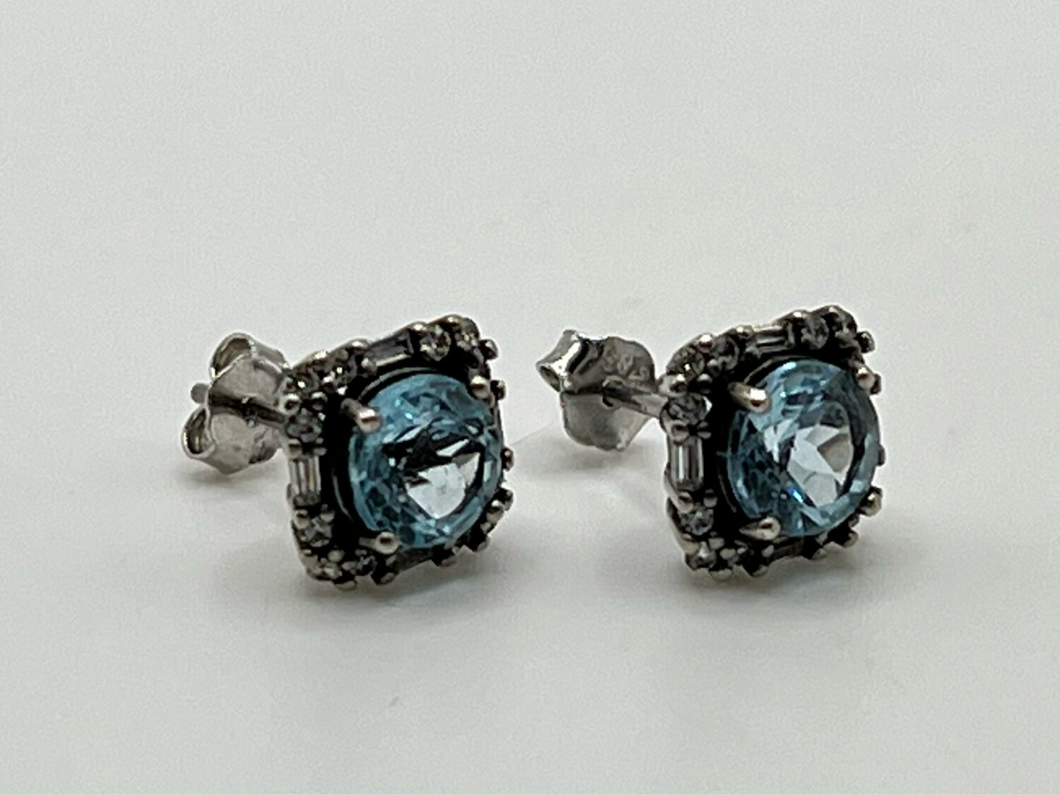 Natural Topaz Earring