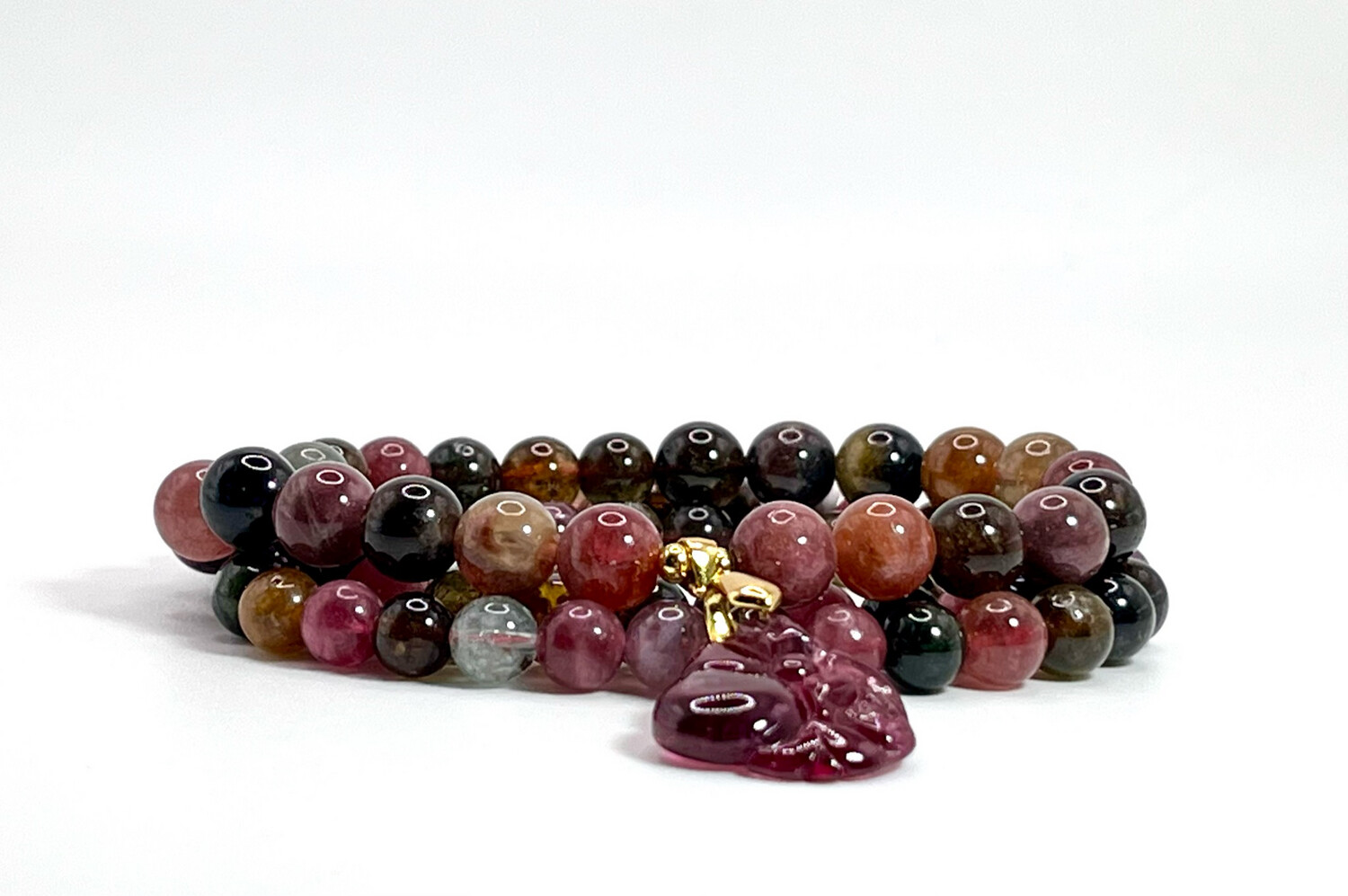 Natural Candy Tourmaline Necklace