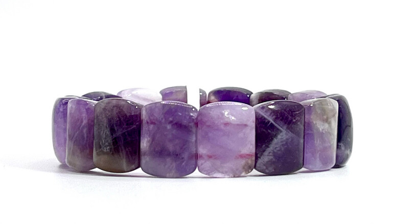 Natural Dream Amethyst Soft Bangle