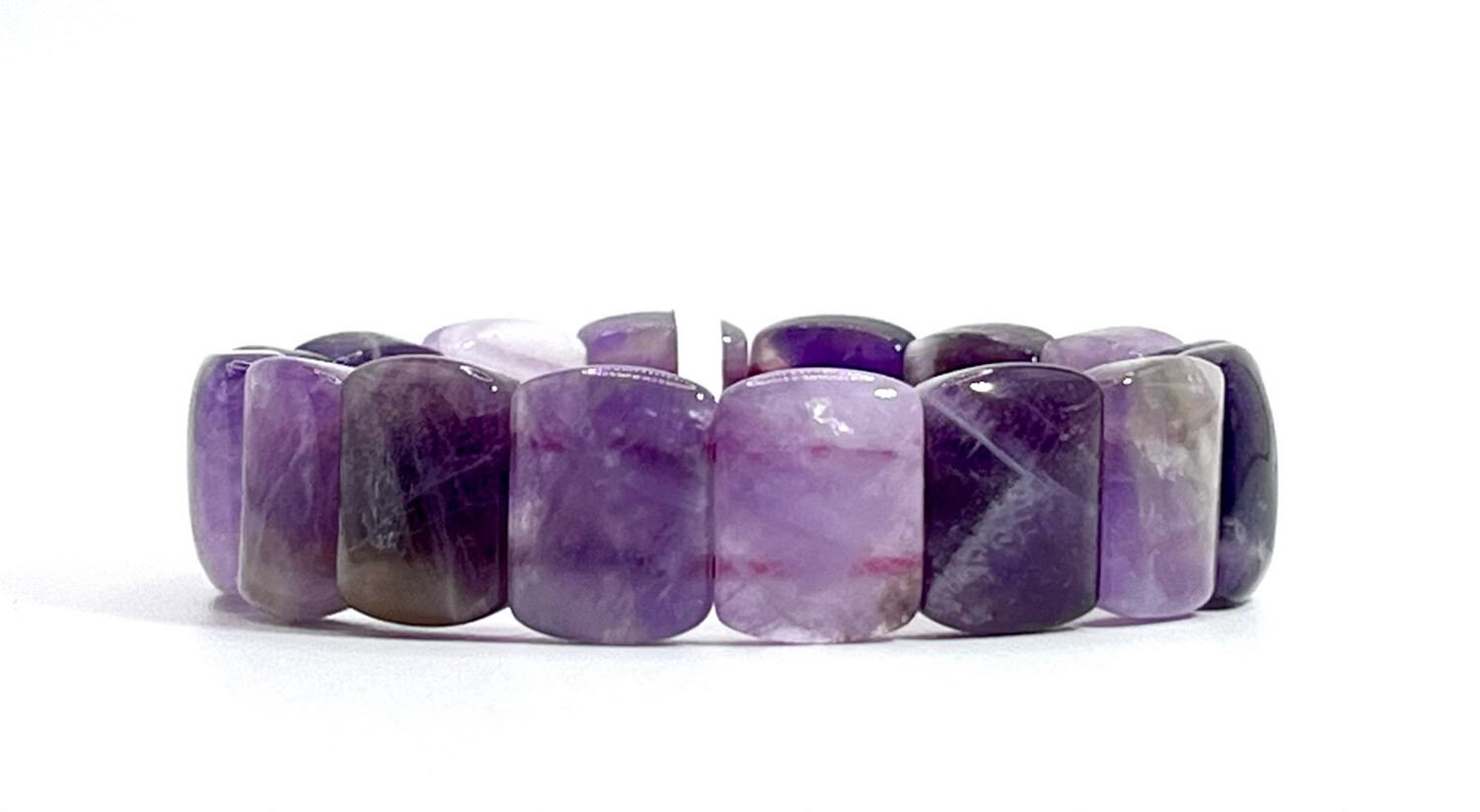 Natural Dream Amethyst Soft Bangle