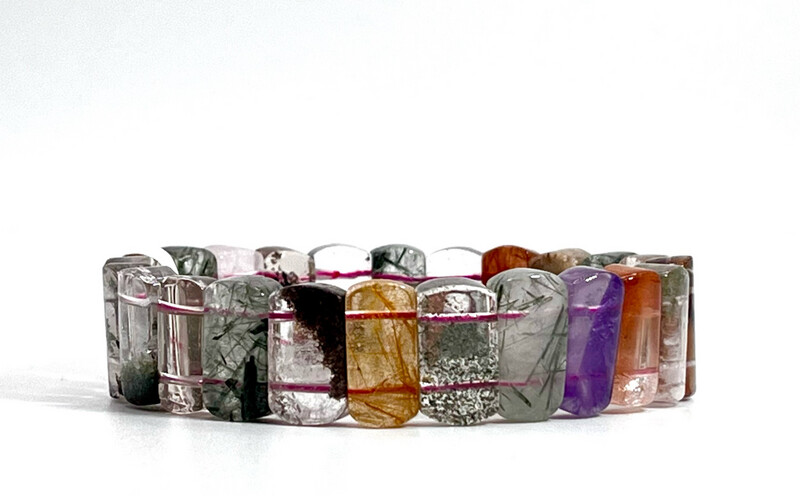 Natural Super 7 Soft Bangle