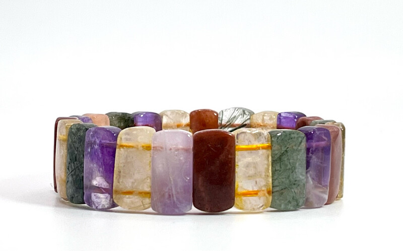 Natural Super 7 Soft Bangle