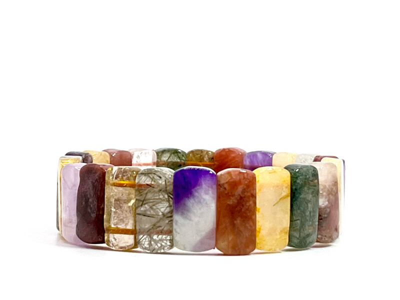 Natural Super 7 Soft Bangle