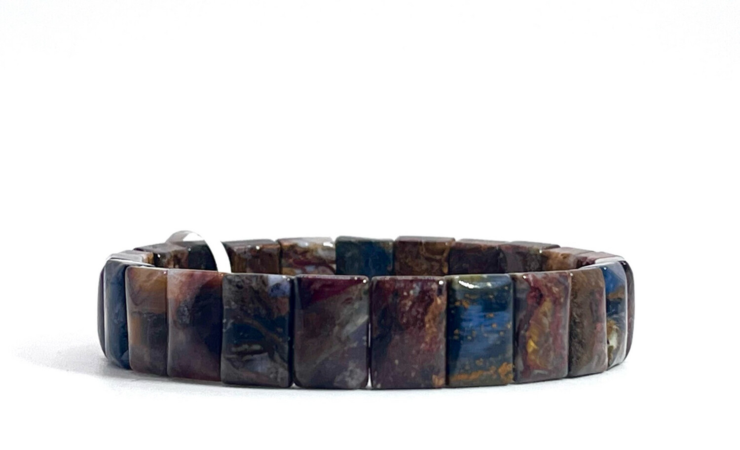Natural Pietersite Soft Bangle