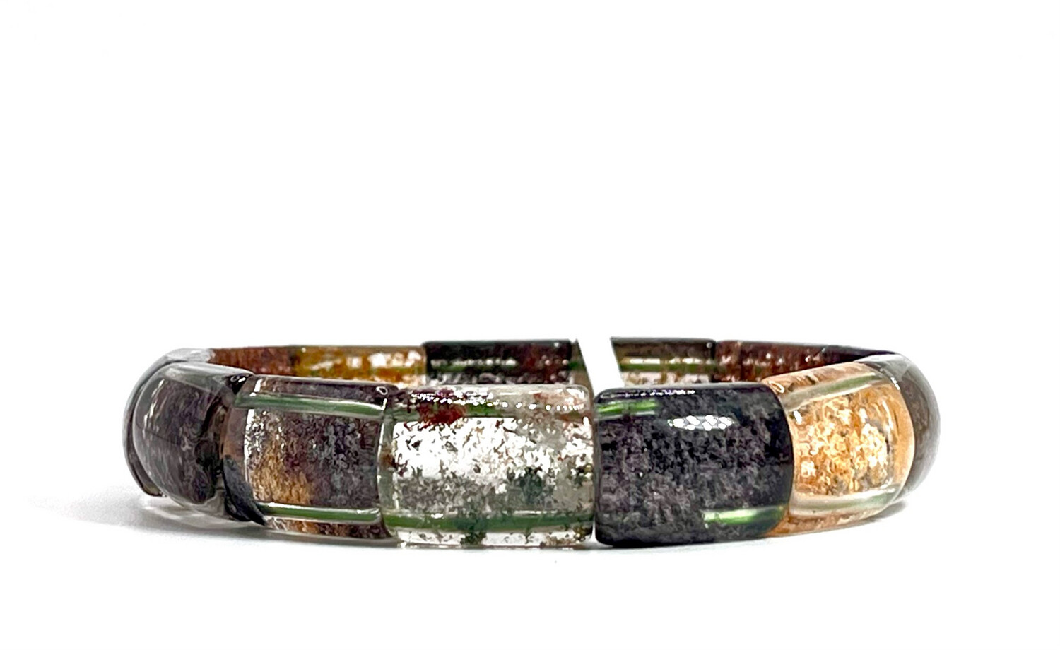 Natural Graden Phantom Soft Bangle