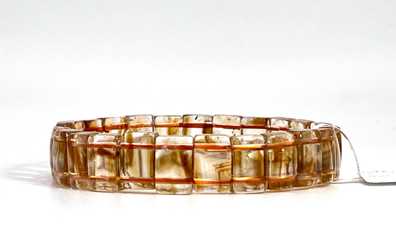 Natural Citrine Tower Soft Bangle