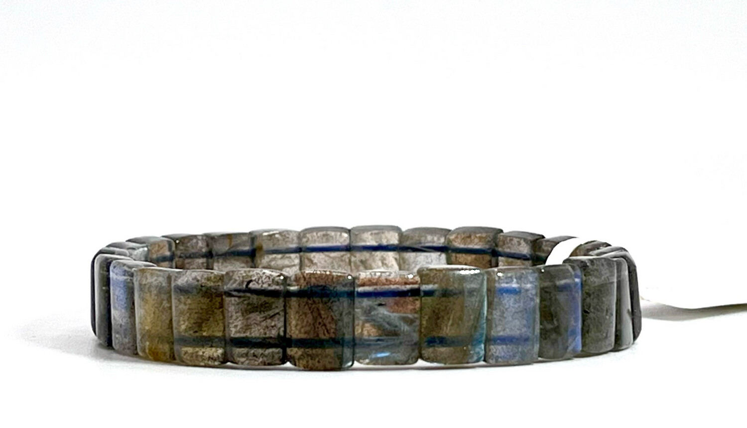 Natural Labradorite Soft Bangle