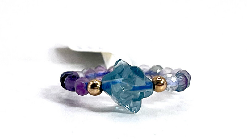 Natural Flourite Ring