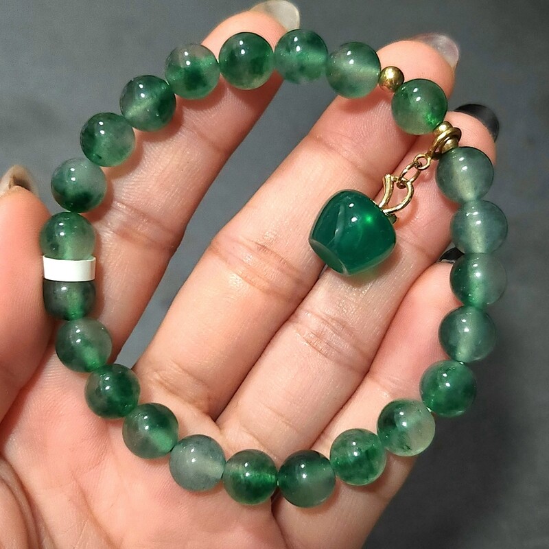 Natural Chalcedony with Apple