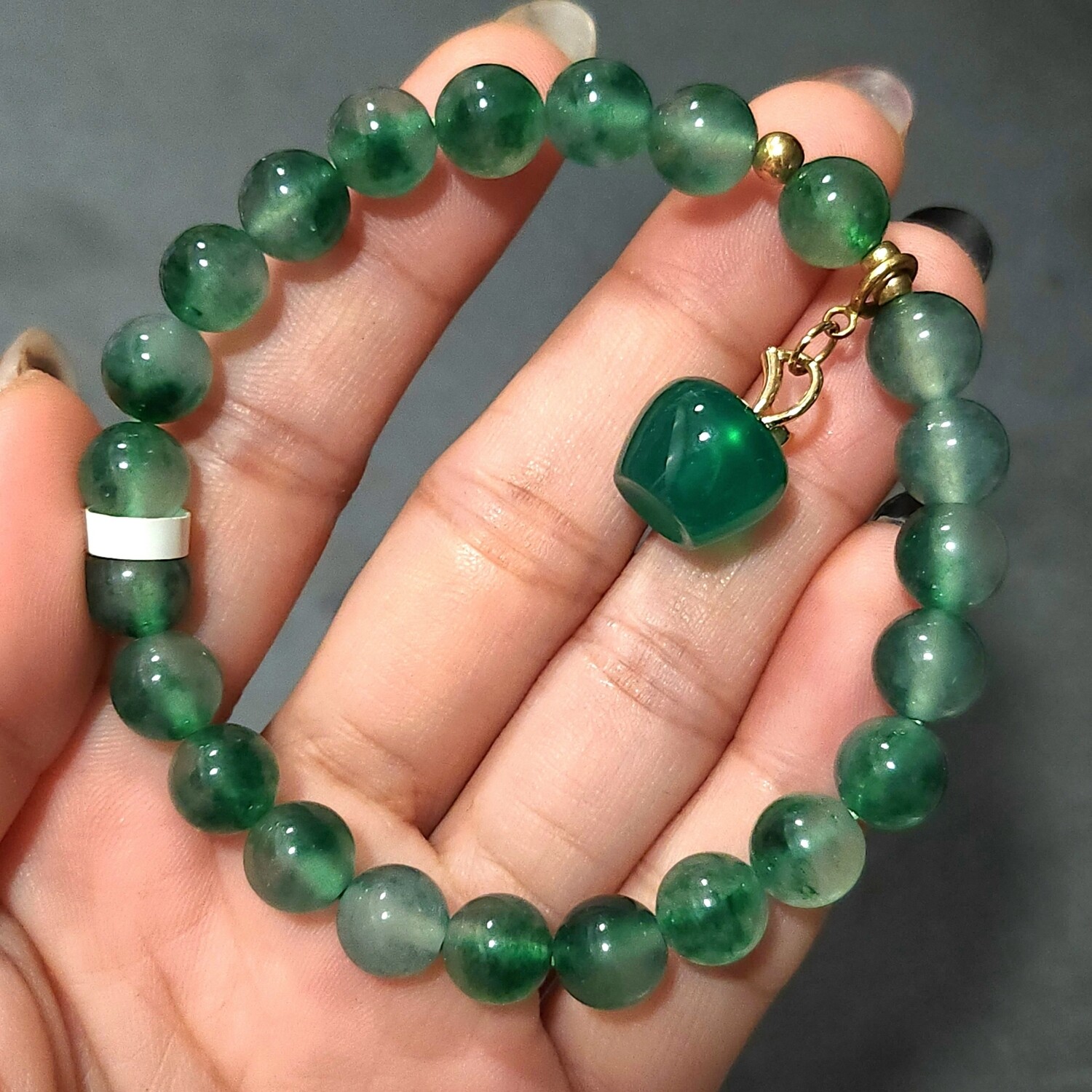 Natural Chalcedony with Apple