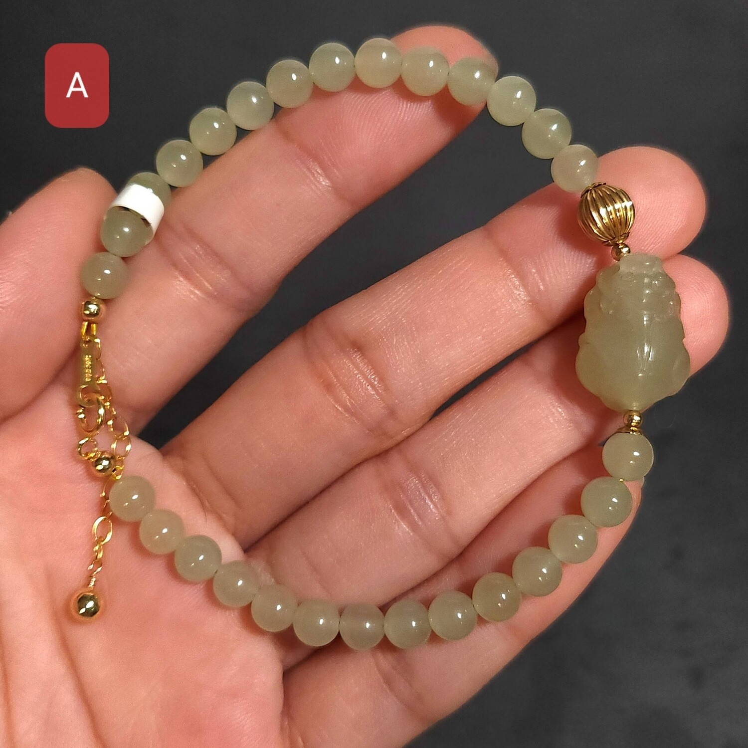 Natural Hetian Jade with Pixiu