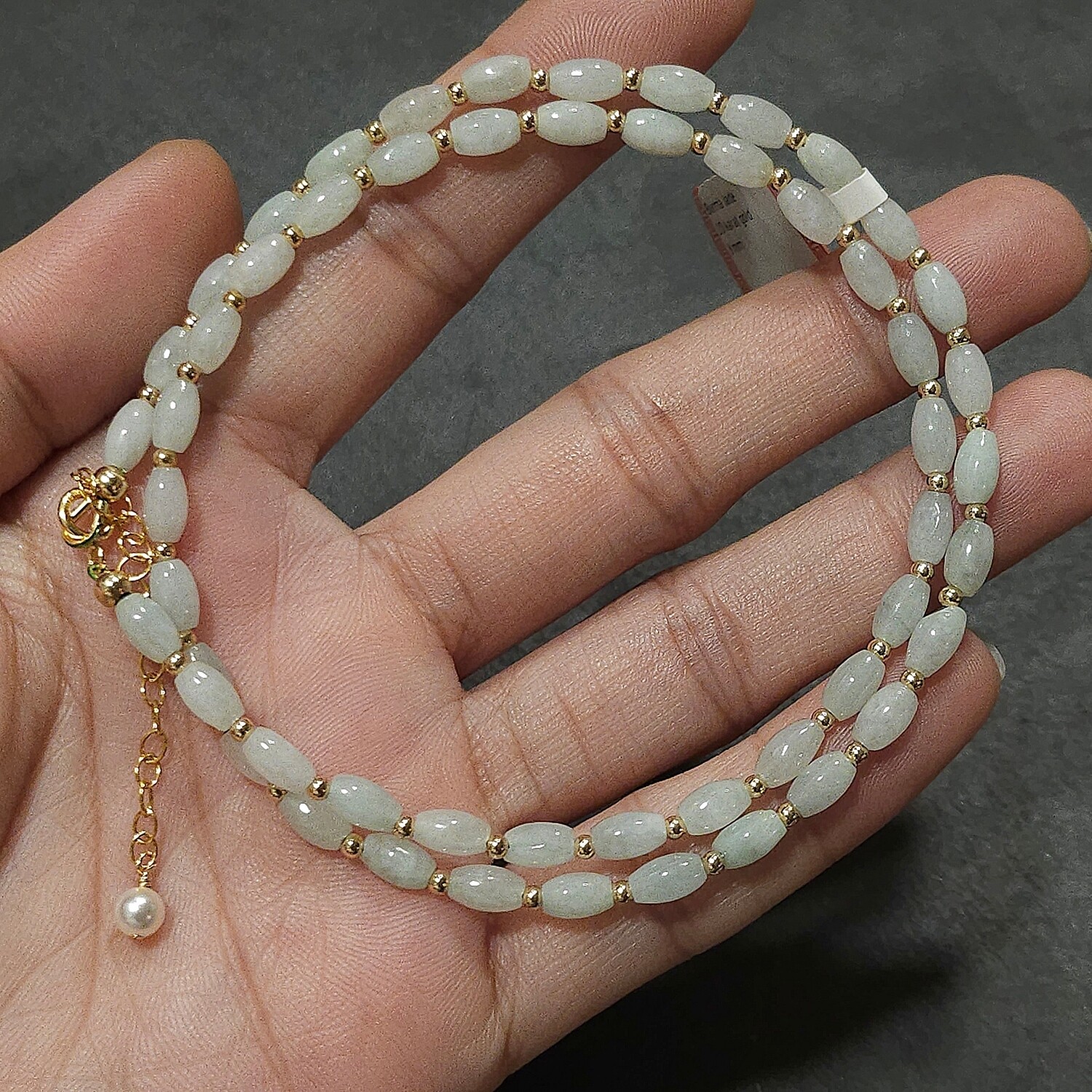 Natural Burma Jade Necklace