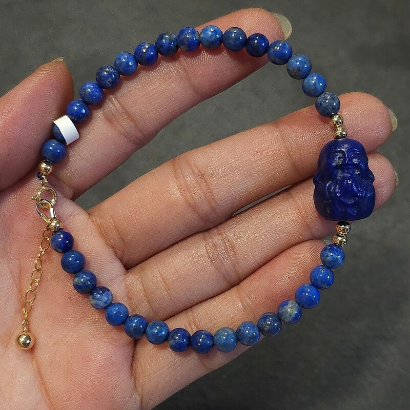 Natural Lapis Lazuli Buddha/Guanyin