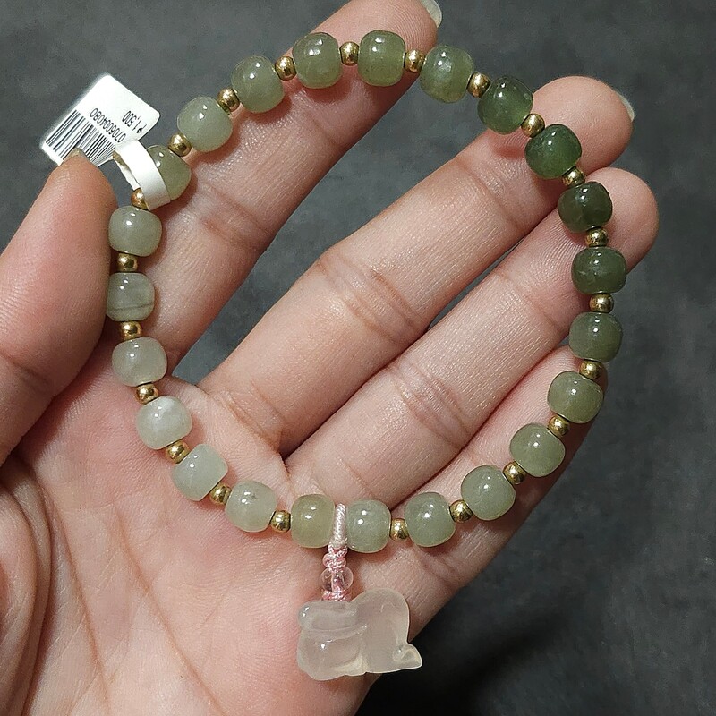 Natural Hetian Jade with Rabbit