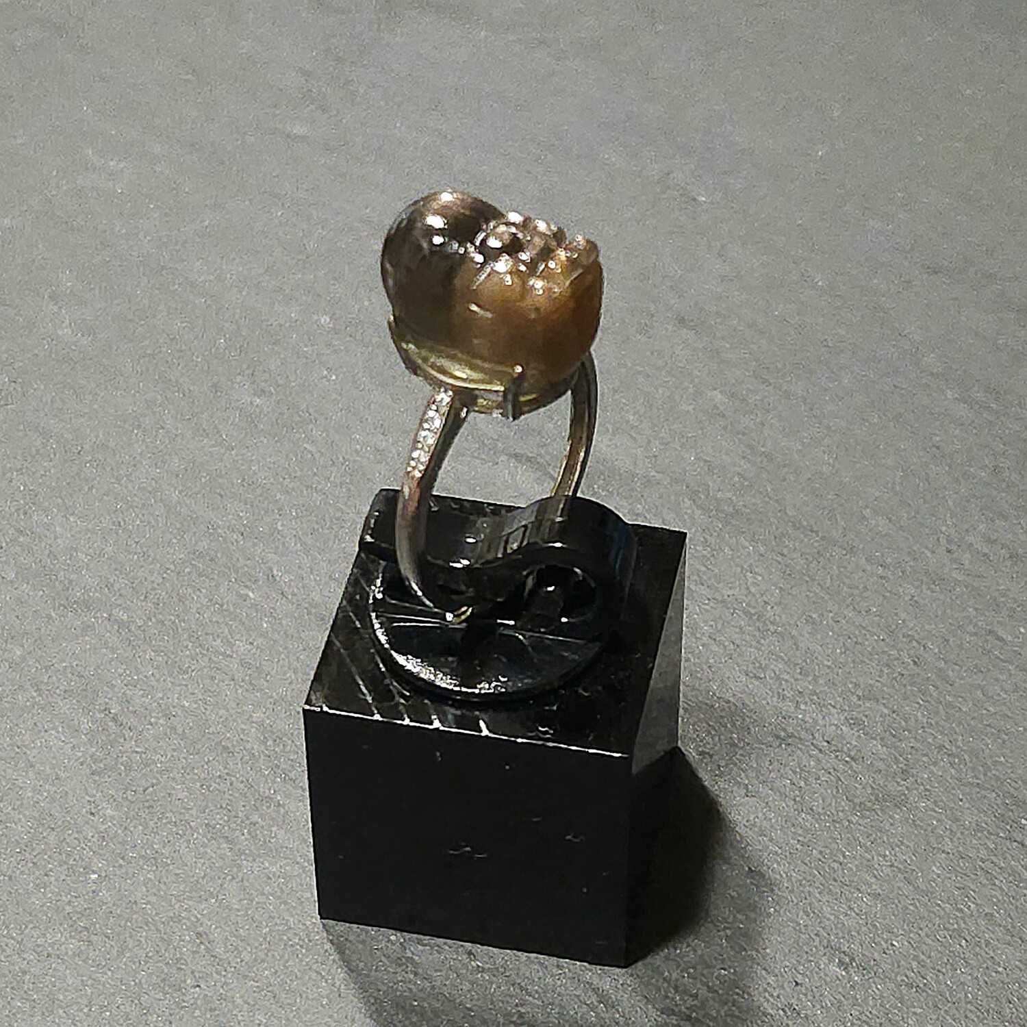 Natural Gugan Pixiu Ring