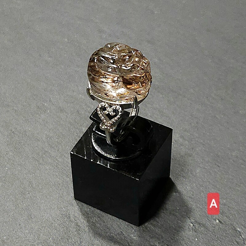 Natural Super 7 Pixiu Ring