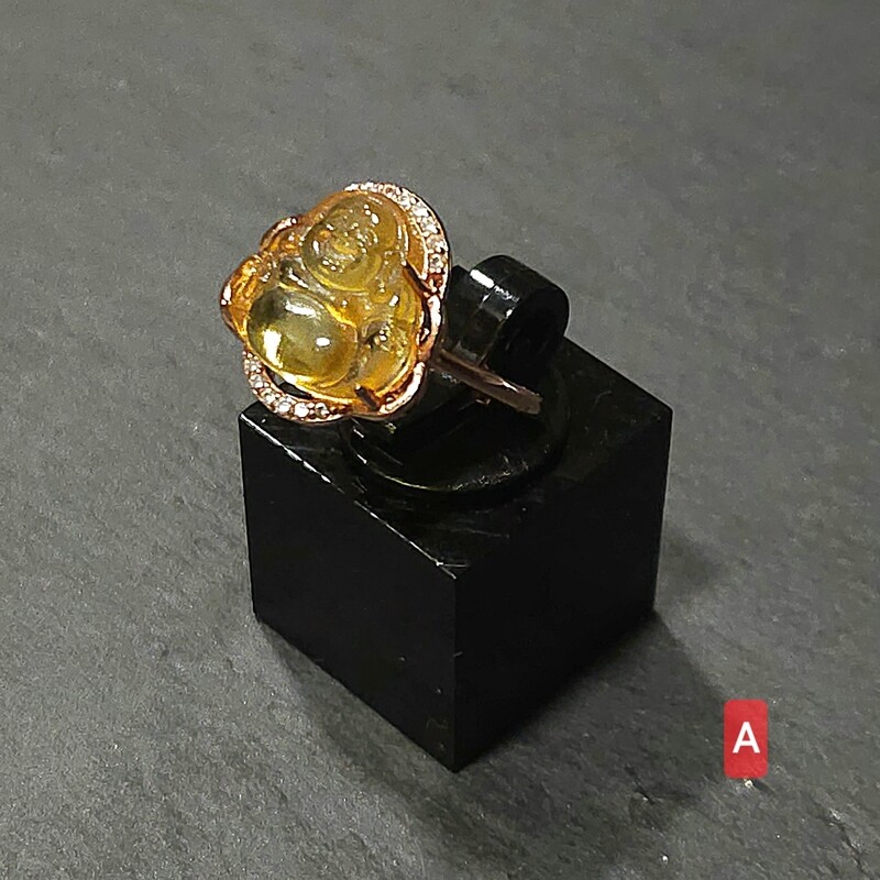 Natural Amber Ring