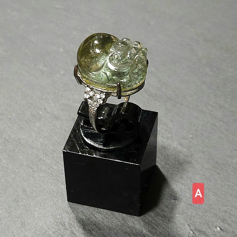 Natural Phantom Pixiu Ring