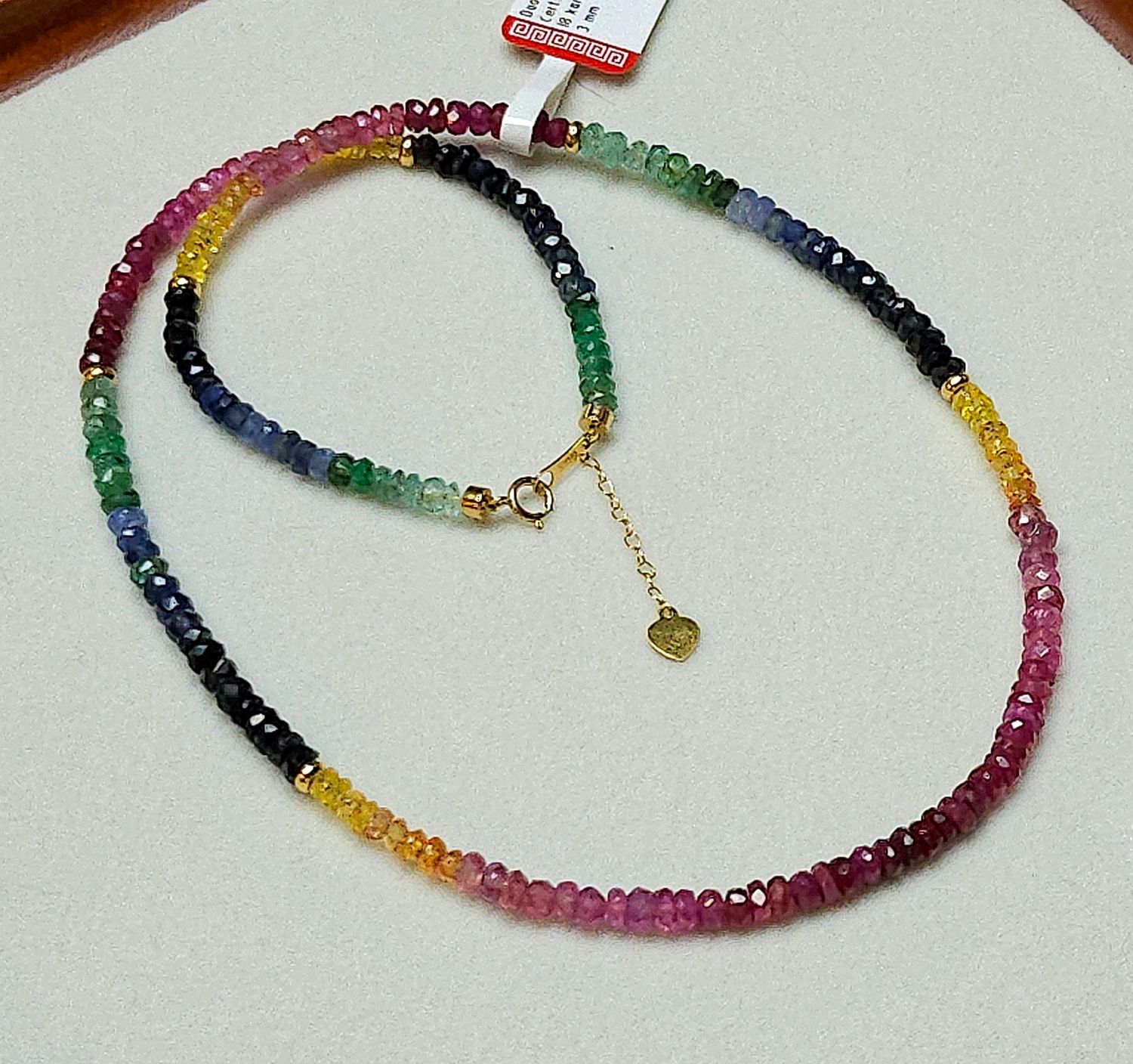 Natural Duo Bao Necklace - 18K