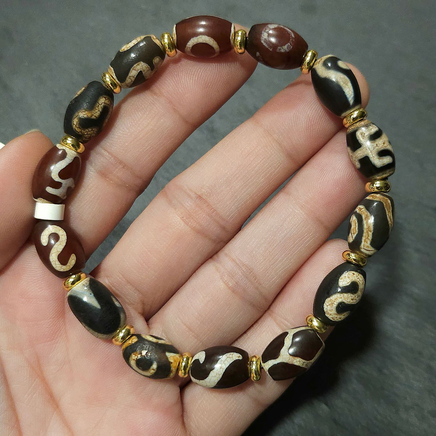 Natural DZI Agate