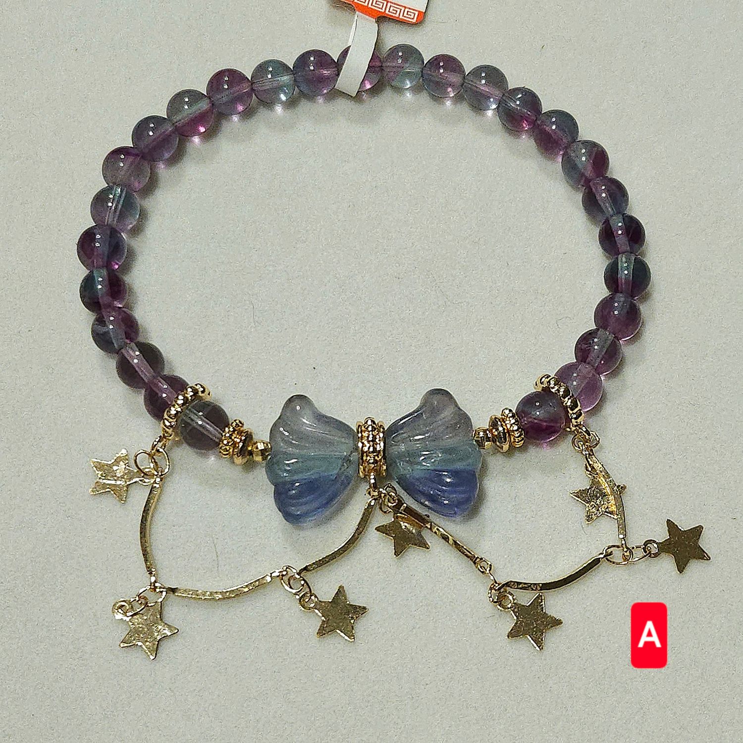 Natural Flourite with Wings