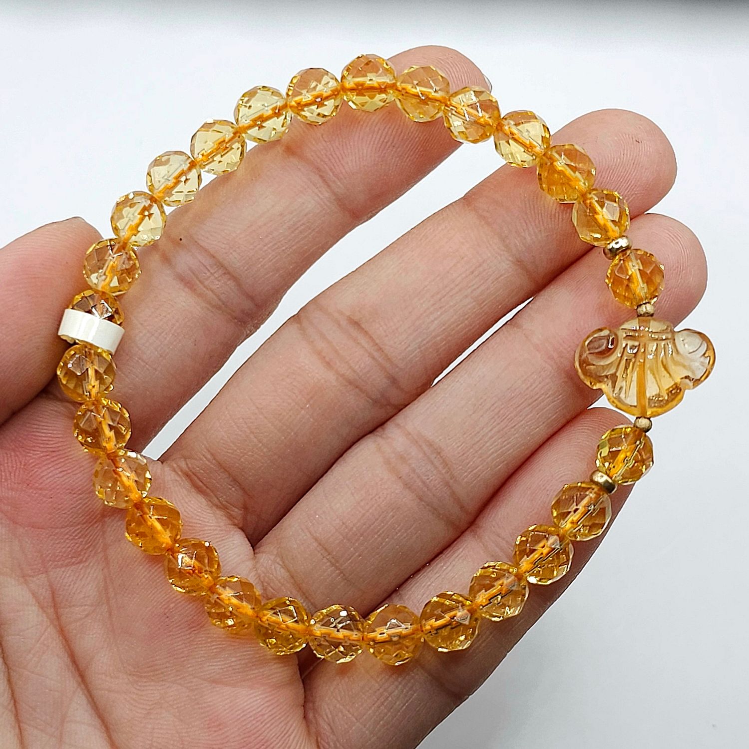 Natural Citrine with Ruyi