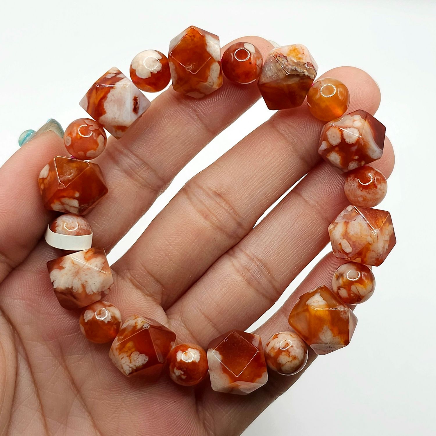 Natural Blood Sakura Agate