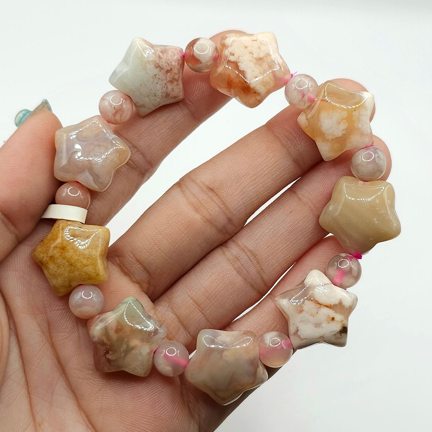 Natural Star Sakura Agate