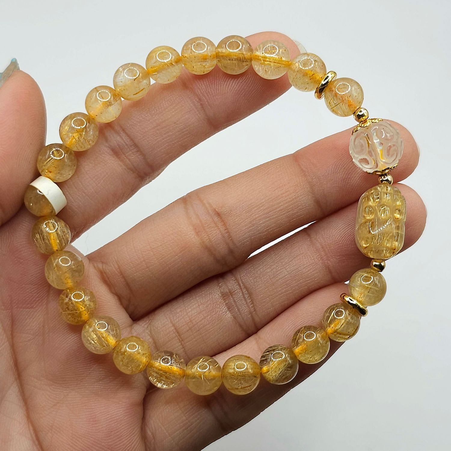 Natural Golden Ruti with Pixiu
