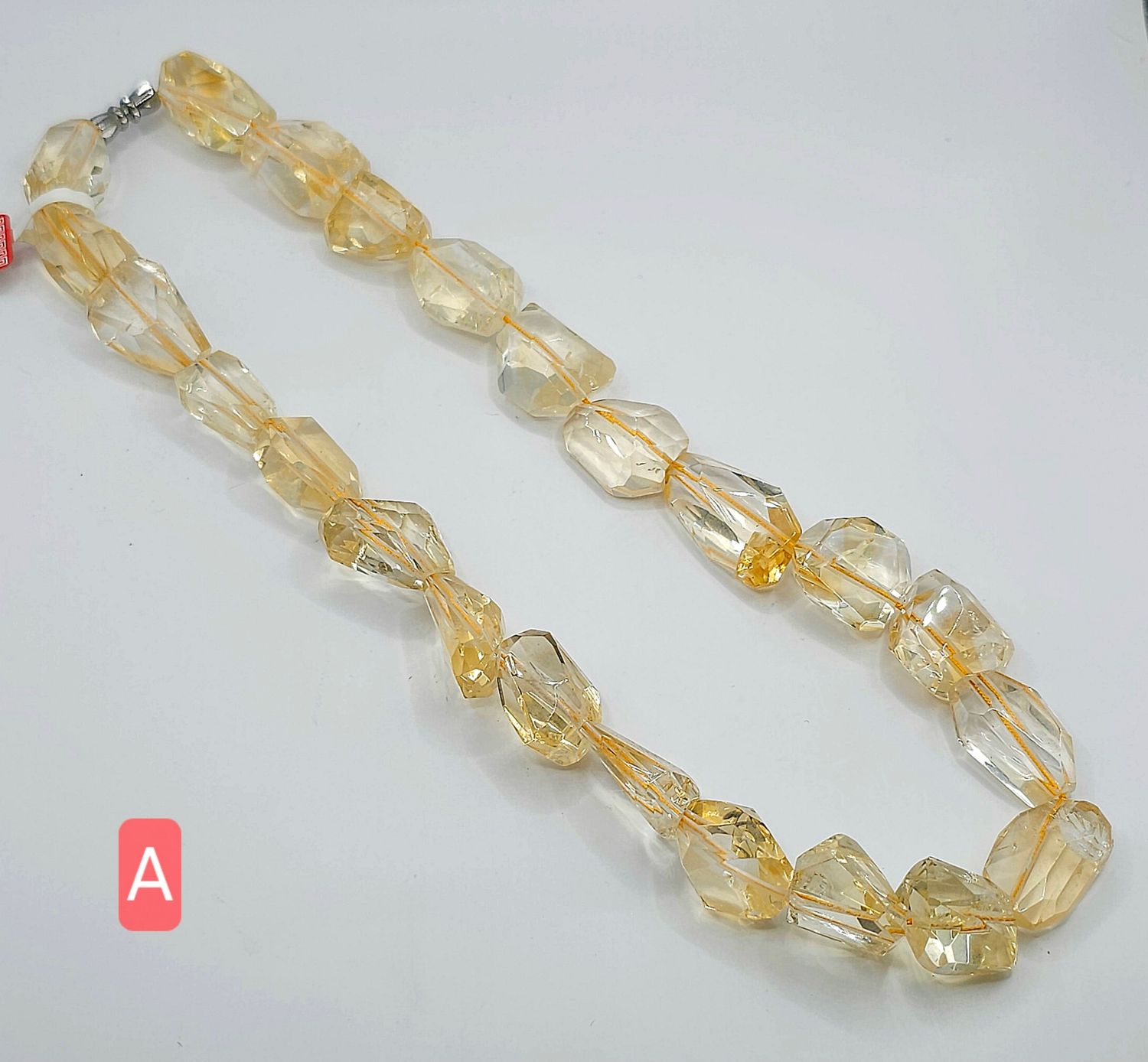 Natural Citrine Necklace